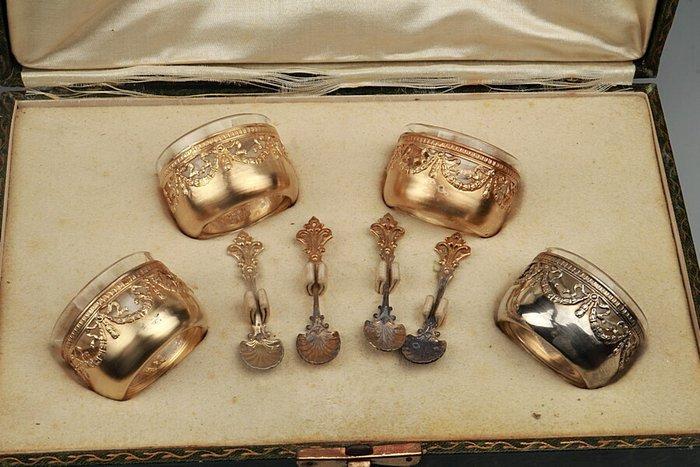 Edmond Molle - Zoutvat - Zilver, Antiek en Kunst, Antiek | Zilver en Goud