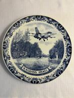 Delft, Plateelbakkerij - Wandbord - Aardewerk - Vliegbasis