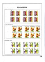 Belgique 2000/2004 - Carnets de timbres selon les feuilles, Postzegels en Munten, Gestempeld