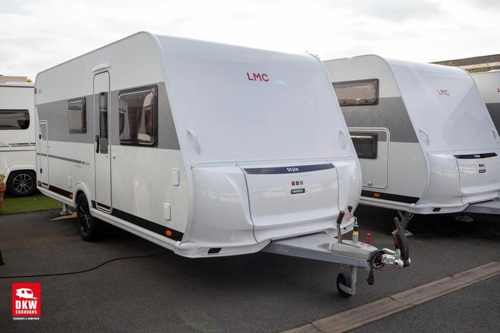 LMC Style 490 K Special Edition, Caravans en Kamperen, Caravans, 1000 - 1250 kg, Gascomfoor, Hordeur, Kachel, Koelkast, Lichtmetalen velgen