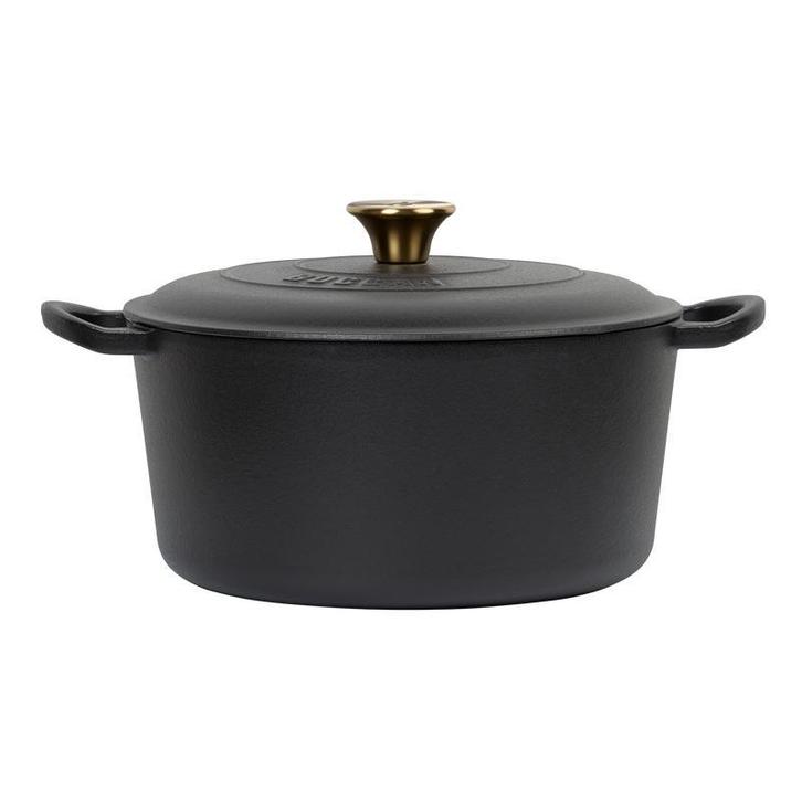 Gietijzeren braadpan - Ø 26 cm | 5 liter, Huis en Inrichting, Keuken | Potten en Pannen, Nieuw, Gietijzer, Verzenden