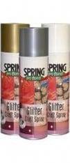 Spring pro Florist Glitterspray 011041 Goud 300 cc, Huis en Inrichting, Woonaccessoires | Kunstplanten en Kunstbloemen, Nieuw