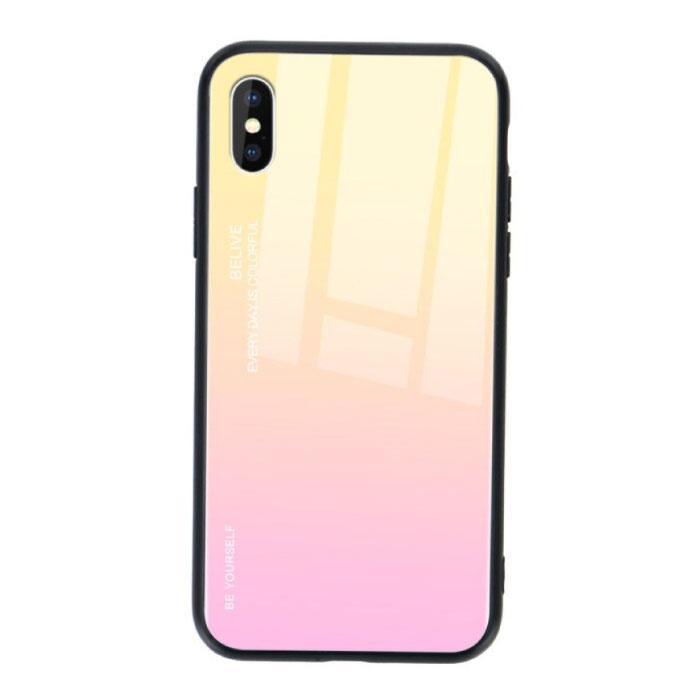 Xiaomi Mi 9T Pro Gradient Hoesje - TPU en 9H Glas -, Telecommunicatie, Mobiele telefoons | Hoesjes en Screenprotectors | Overige merken