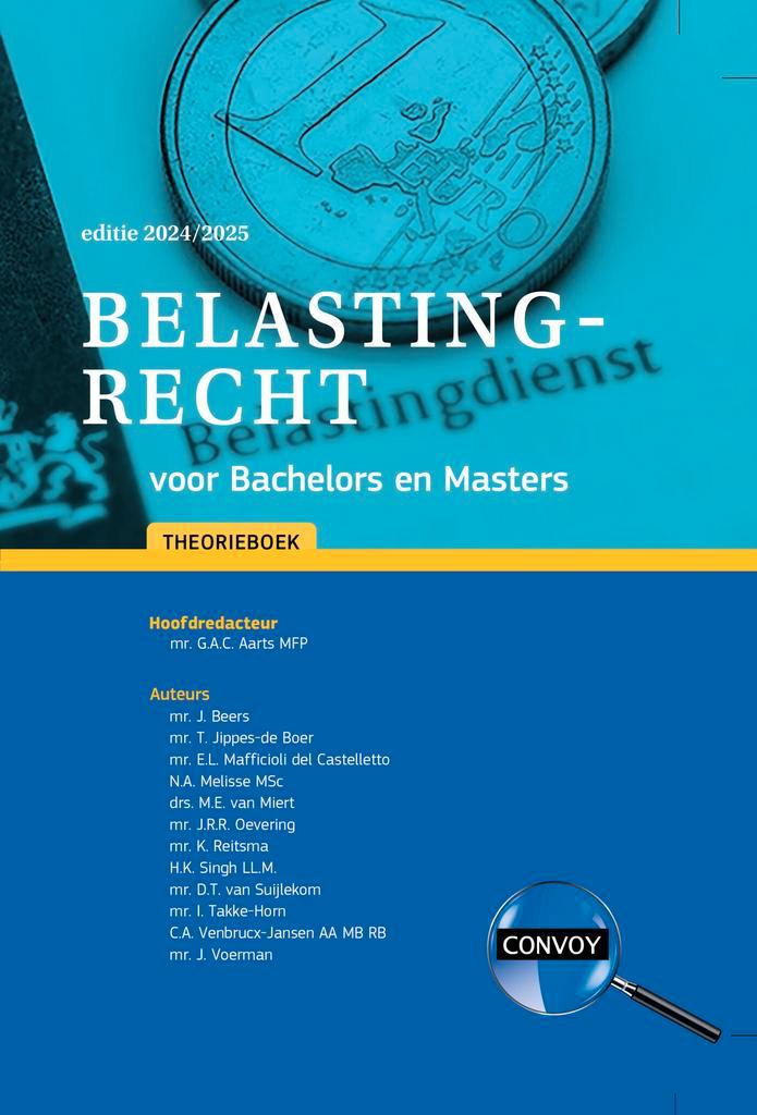 2024/2025 / Belastingrecht voor Bachelors en Masters /, Boeken, Wetenschap, Zo goed als nieuw, Verzenden