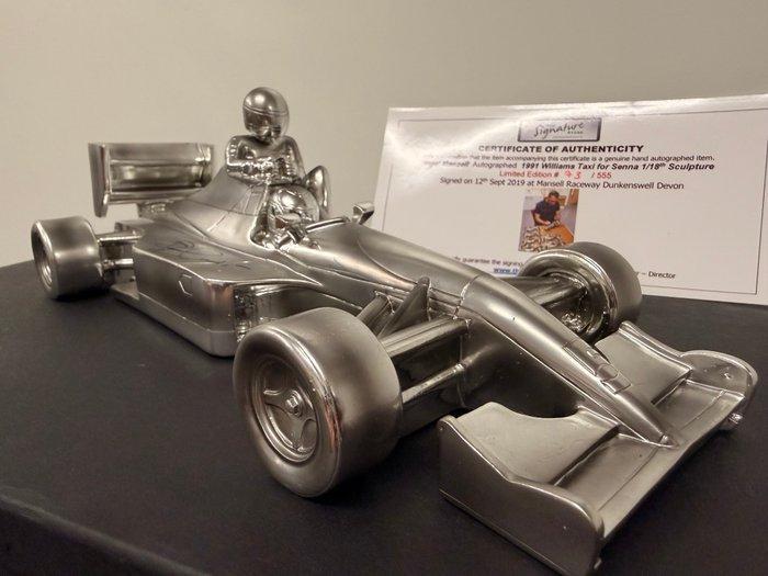 Nigel Mansell – ‘Taxi for Senna’ Sculpture – Limited Edition, Verzamelen, Automerken, Motoren en Formule 1