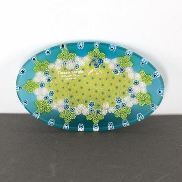 Vetreria Tiozzo - Claudio Tiozzo - Plat - millefiori - Verre