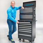 Datona Gereedschapswagen set 16 laden - zwart - Datona, Doe-het-zelf en Bouw, Ophalen of Verzenden, Nieuw