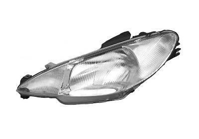 Peugeot 206 H4 Koplamp Rechts (Koplampen), Auto-onderdelen, Verlichting, Nieuw, Verzenden