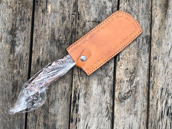 Keukenmes - Op maat gemaakt handgemaakt multi-laags gesmeed, Antiek en Kunst, Antiek | Keukengerei