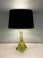 Val Saint Lambert - René Delvenne - Lampe de table - Cristal, Antiek en Kunst