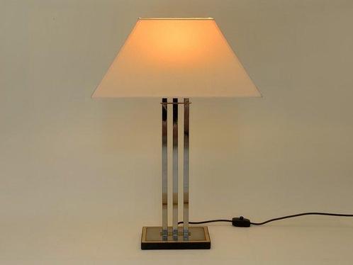 DeKnudt - Lampe de table - 3778/1 - Métal, Textile, Antiek en Kunst, Antiek | Verlichting