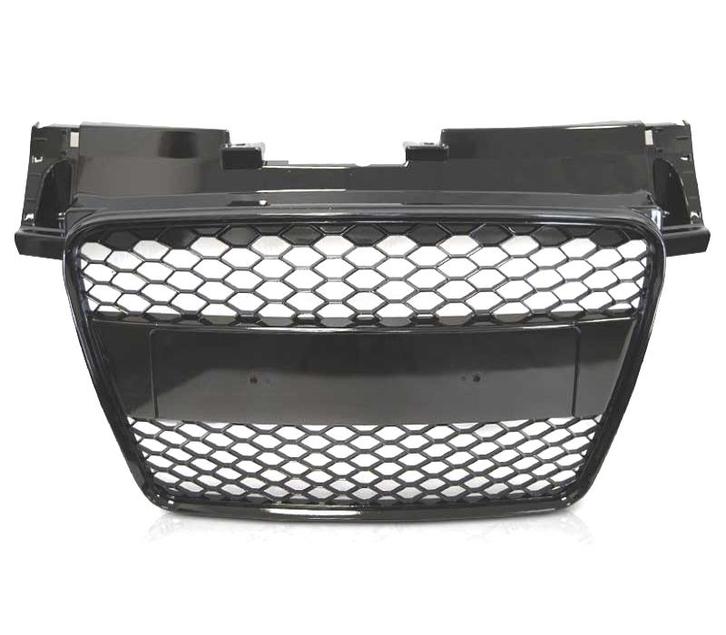 CALANDRE AUDI TT 8J 06-14 LOOK RS NOIR BRILLANT, Auto-onderdelen, Carrosserie, Verzenden
