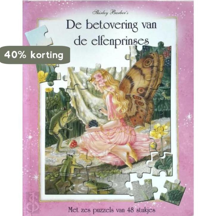 Puzzelboek: De betovering van de elfenwereld 9789058887108, Livres, Livres pour enfants | 4 ans et plus, Envoi