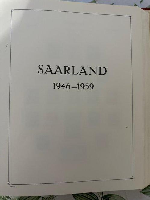 Duitsland 1946/1959 - SAARLAND 1 album + 11 vellen Duitse, Postzegels en Munten, Postzegels | Europa | Duitsland