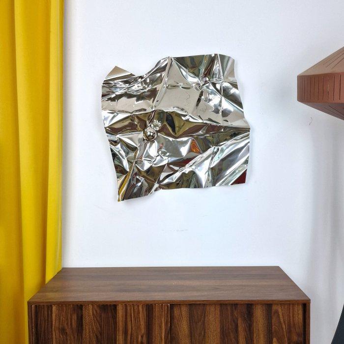 José Soler Art - Steel Silk. Mirror - XL - NO Reserve, Antiek en Kunst, Kunst | Designobjecten