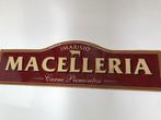 Macelleria - Emaille bord - plaat metaal