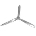 vidaXL Propeller voor aan de muur 70 cm aluminium zilver, Antiek en Kunst, Verzenden