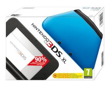 Nintendo 3DS XL Blauw in Doos (Nette Staat & Krasvrije Sc..., Ophalen of Verzenden, Zo goed als nieuw
