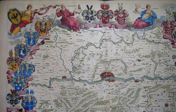 Duitsland - Frankfurt; Blaeu - NOVAM TERRITORII, Boeken, Atlassen en Landkaarten