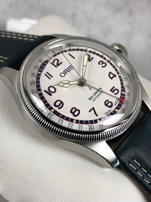Oris - Big Crown Pointer Date Hank Aaron Limited Edition -, Handtassen en Accessoires, Horloges | Heren