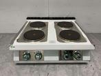 RVS RM Gastro Cuisinière électrique 4 brûleurs 400V 80 cm, Verzenden