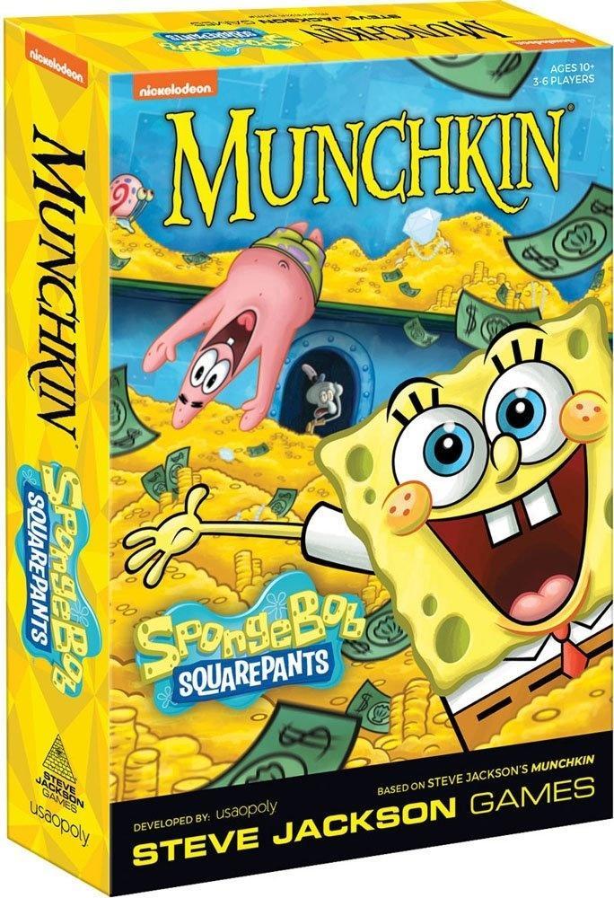 Munchkin Kaartspel Spongebob *Engelse Versie*, Hobby en Vrije tijd, Gezelschapsspellen | Kaartspellen, Ophalen of Verzenden