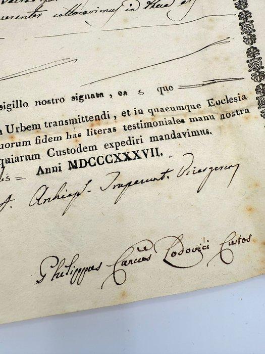 Religieuze en spirituele objecten - Papier - 1800-1850, Antiek en Kunst, Kunst | Niet-Westerse kunst