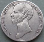 Nederland. Willem II. 2 1/2 Gulden 1845b (streepje) (Zonder, Postzegels en Munten, Munten | Nederland