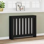 vidaXL Radiatorombouw 104x20x82 cm bewerkt hout zwart, Doe-het-zelf en Bouw, Verwarming en Radiatoren, Verzenden, Nieuw