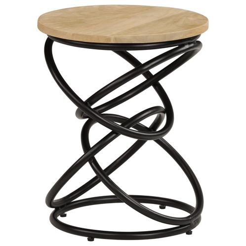 vidaXL Table dappoint Bois de manguier solide 40x50 cm, Maison & Meubles, Tables | Tables de salon, Neuf, Envoi
