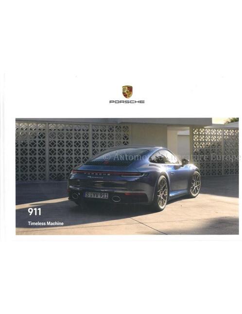 2021 PORSCHE 911 CARRERA | 911 TARGA HARDCOVER BROCHURE KO.., Livres, Autos | Brochures & Magazines, Enlèvement ou Envoi