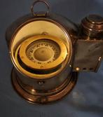 Boussole - Laiton, Verre - Bergen Nautic - Met olielampje, Antiek en Kunst