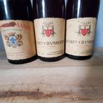 1977 x 2 Geantet Pansiot Gevrey Chambertin & 1964 Moucheron, Verzamelen, Wijnen, Nieuw