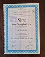 Document - Disney - Euro Disneyland S.C.A. (Euro Disney), Collections