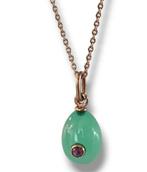 Hanger Imperial Russian Period, Goud & Robijn Ei Hanger, Handtassen en Accessoires