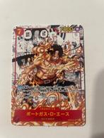 Bandai - 1 Card - One Piece - Portugas D. Ace Manga - Mini, Nieuw