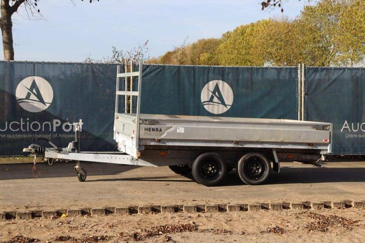Veiling: Aanhangwagen Kipper Henra KP27 3318 2023, Auto's, Vrachtwagens, Ophalen