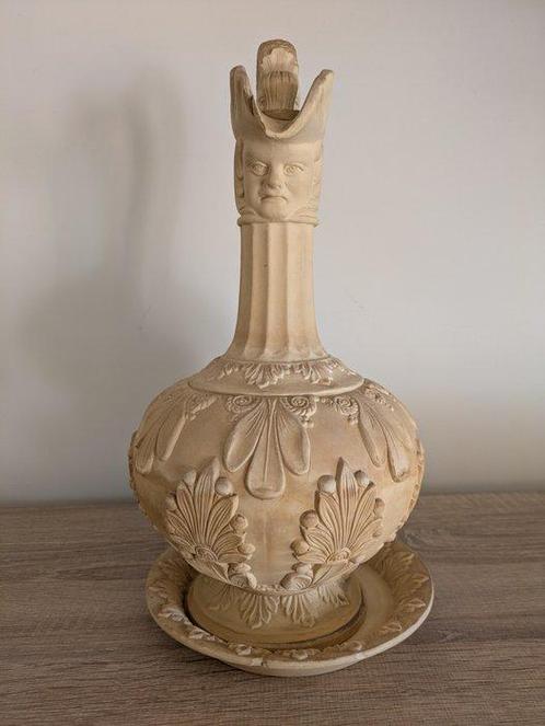 Pichet à vin - Terre cuite - Carafe de Bohême (XIXe siècle), Antiek en Kunst, Antiek | Glaswerk en Kristal