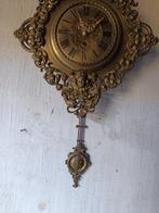 Wandklok - - Verguld brons - 1850-1900, Antiek en Kunst