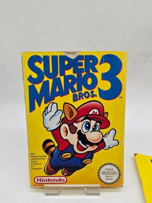 Nintendo - Nes - Super Mario Bros. 3 (FRA) - Pal B -, Games en Spelcomputers, Spelcomputers | Overige Accessoires