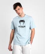 Venum Classic T-shirt Katoen Helder Water Zwart, Vêtements | Hommes, Vechtsport, Verzenden