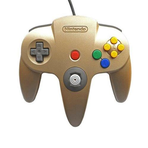 Originele Nintendo 64 Controller Gold, Consoles de jeu & Jeux vidéo, Consoles de jeu | Nintendo 64, Envoi