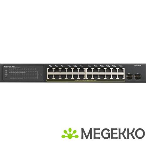 Netgear GS324TP Managed Gigabit Ethernet  Power over, Computers en Software, Overige Computers en Software, Nieuw, Verzenden