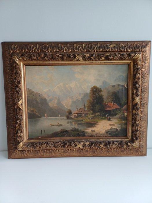 Europese school (XIX-XX) - Landschap, Antiek en Kunst, Kunst | Schilderijen | Klassiek