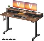 Zit sta bureau 120x60 cm - hoogte verstelbaar 72 t/m 120 cm, Verzenden, Nieuw
