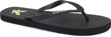 Lyle & Scott Slippers Zwart maat 40.5 Heren, Verzenden