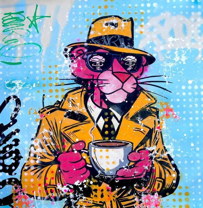 Moabit - Pink Panther X Detective Pink /Diptych/ XL, Antiek en Kunst, Kunst | Designobjecten