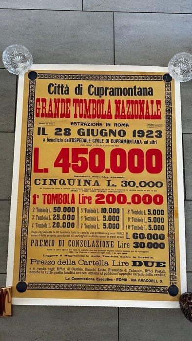 Anonymous - GRANDE TOMBOLA NAZIONALE - Jaren 1920, Antiquités & Art, Art | Dessins & Photographie