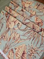 Tissu exclusif en style bohème avec Giaguaro - Vert deau, Antiek en Kunst