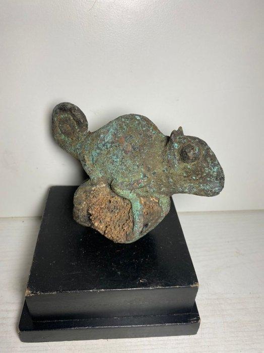 Caméléon - pad - Benin (Zonder Minimumprijs), Antiek en Kunst, Kunst | Niet-Westerse kunst